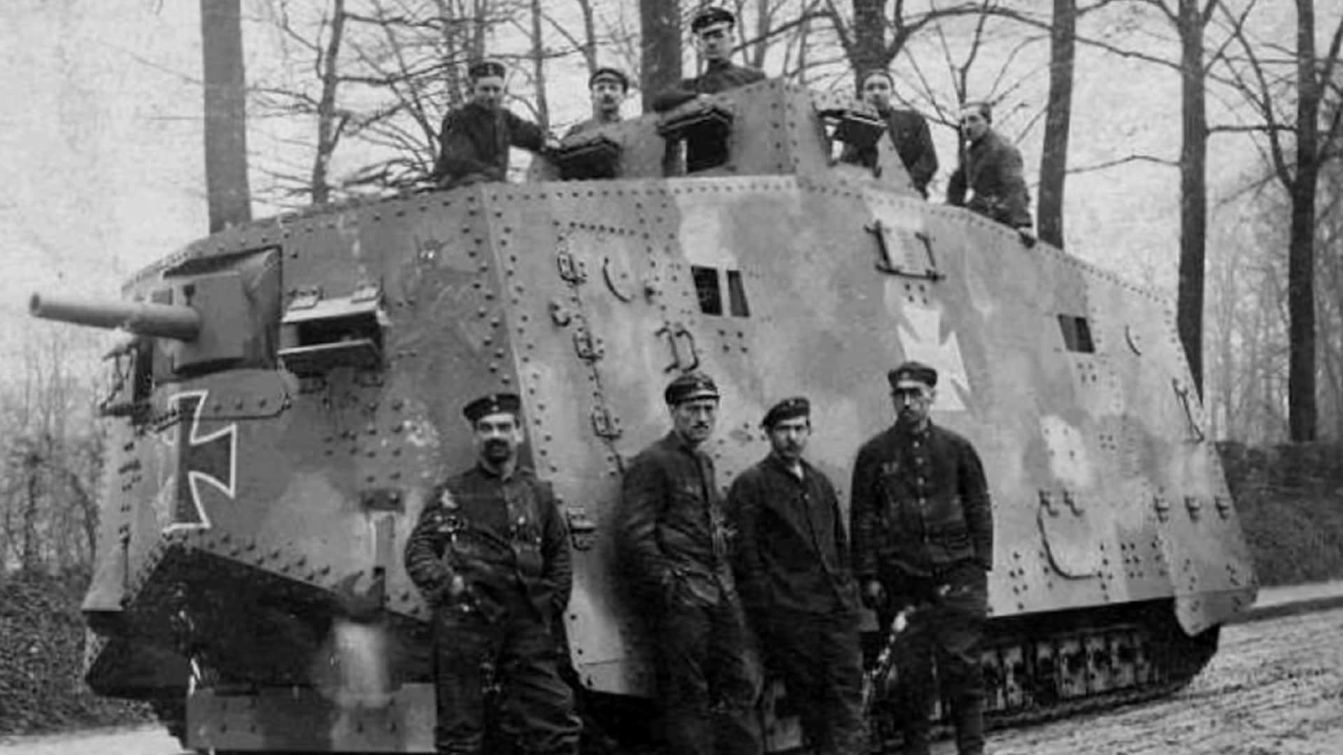 Nemecký A7V.